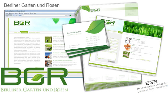 BGR – Logo, Visitenkarten, Briefbogen, Stempel, Webseite