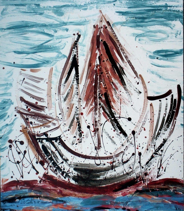 Ein Segler / Sailing Ship