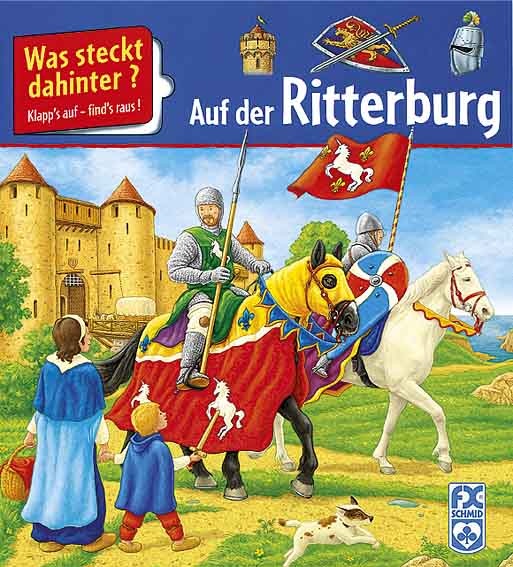 Klappenbilderbuch „Auf der Ritterburg“