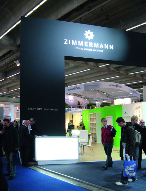 Zimmermann – Messestand