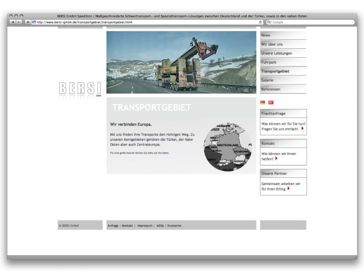 Website BERSI GmbH