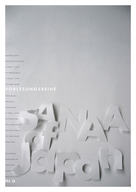 Sanaa – Plakatreihe