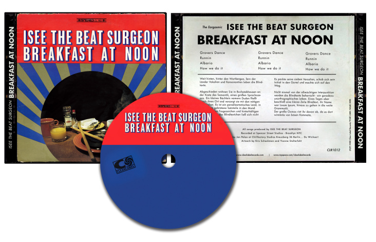 CD Jewel Case für „Breakfast at Noon“ von I See The Beatsurgeon (03|2008)