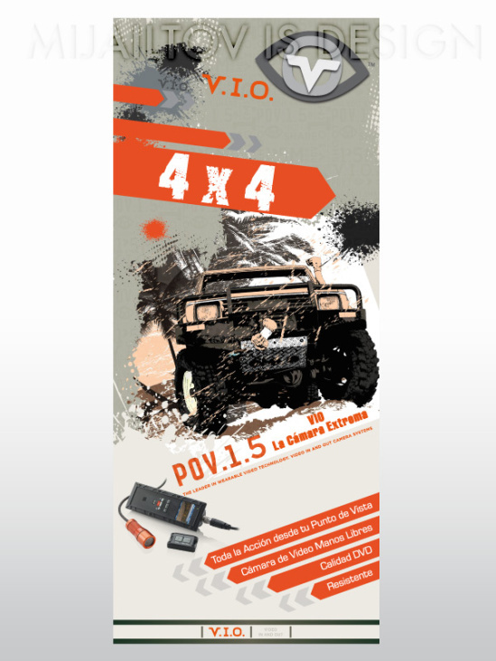 Banner external. Customer: VIO Camera Digital for 4×4