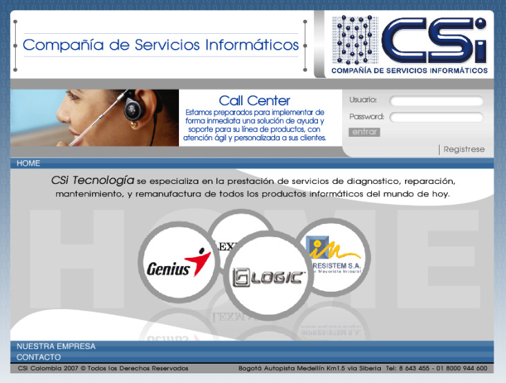 Web Site: www.csi-colombia.com