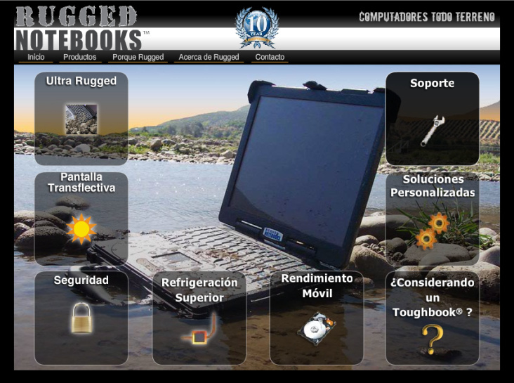 CD Multimedia. Portafolio Rugged Notebooks: http://www.mijailtov.com/Varios/Rugged/Rugged.html