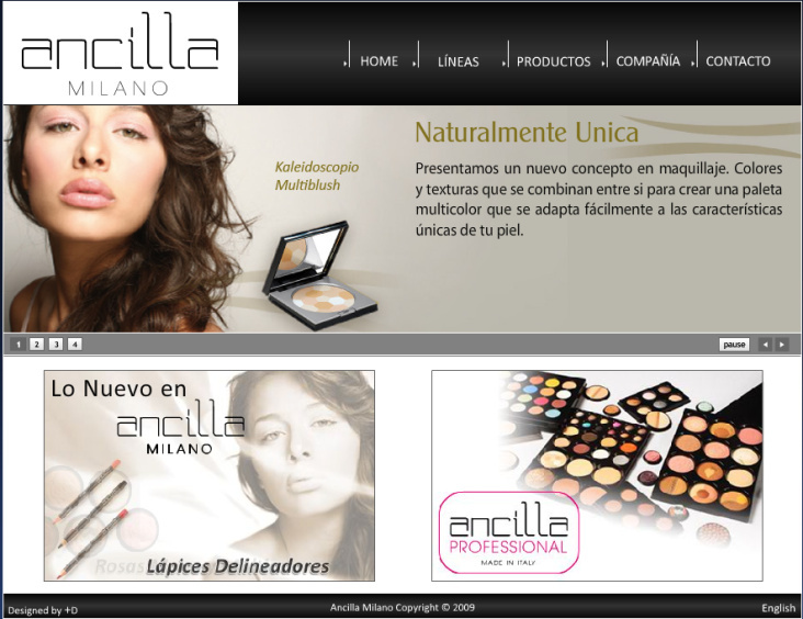 Web Site: Ancilla Milano: http://www.ancillamilano.com/
