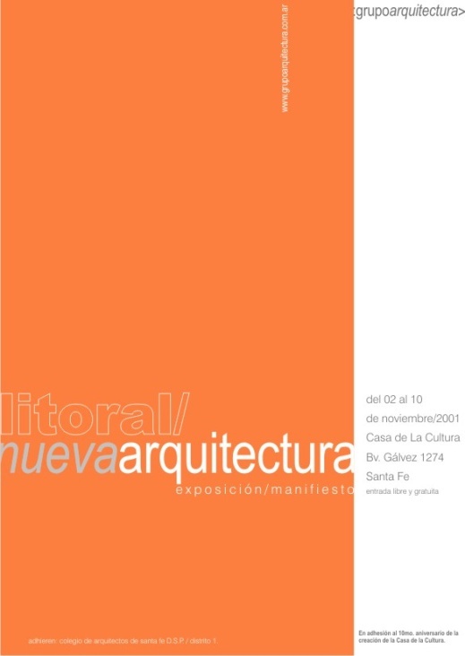 :grupoarquitectura> ///poster