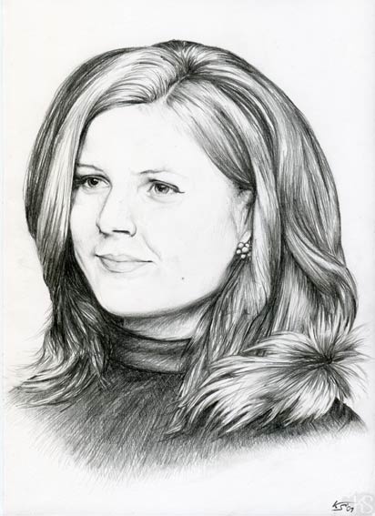 Portrait (Bleistiftzeichnung)