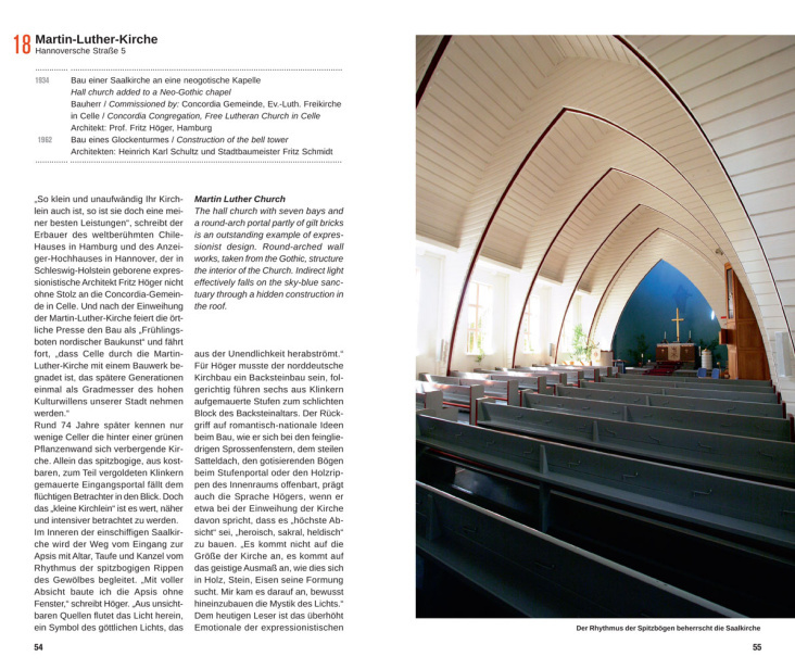 Buchproduktion „Architekturmeile Celle“