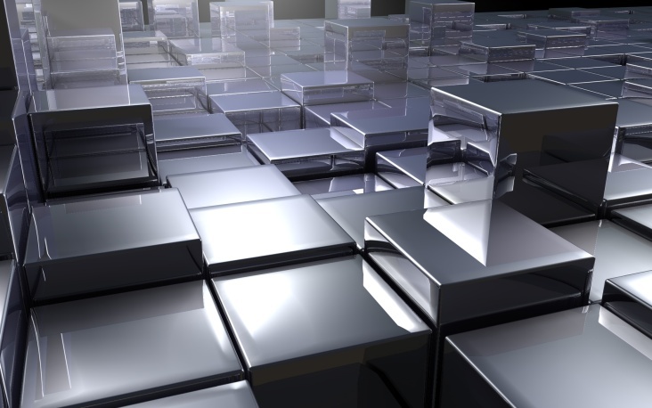 reflection, cubes
