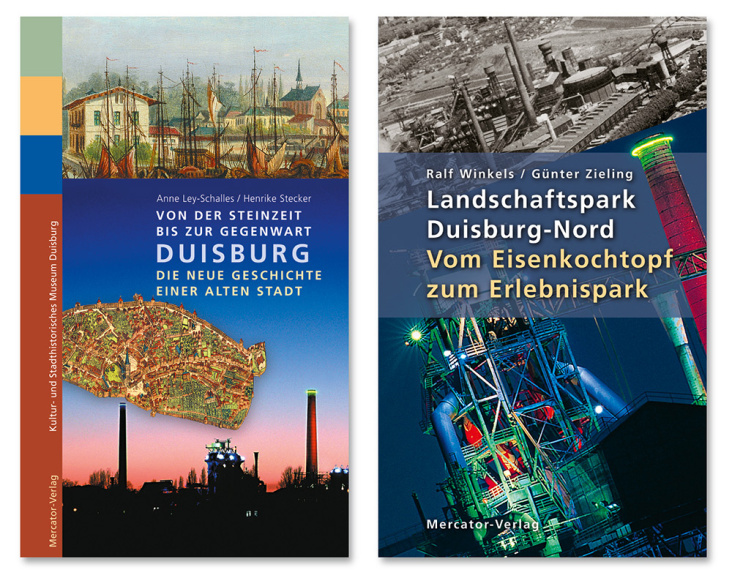 Bücher zur Ausstellung im Stadthistorischen Museum Duisburg und zum Landschaftspark Nord