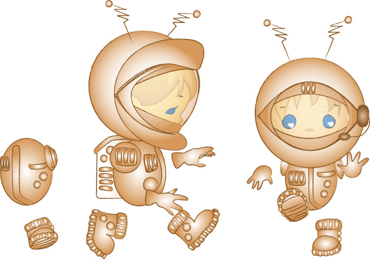 „Missing U“ Musicclip – „Astronaut“ in Illustrator