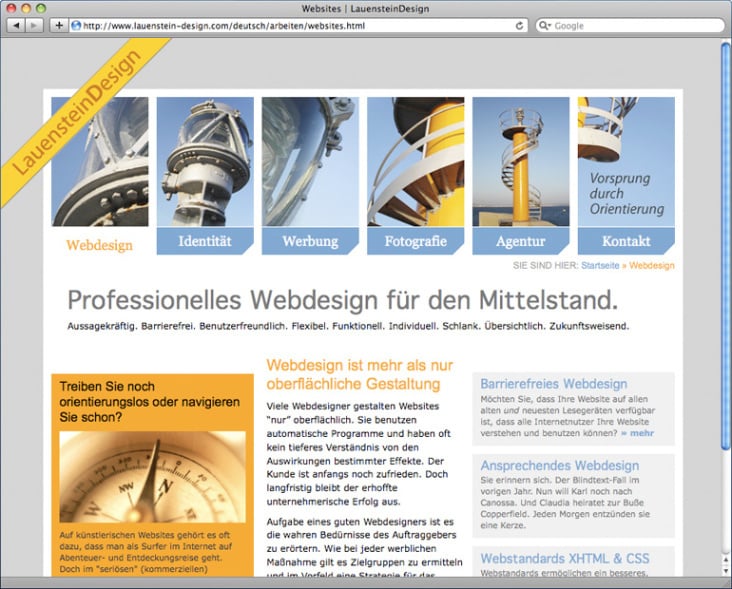 Website „LauensteinDesign“