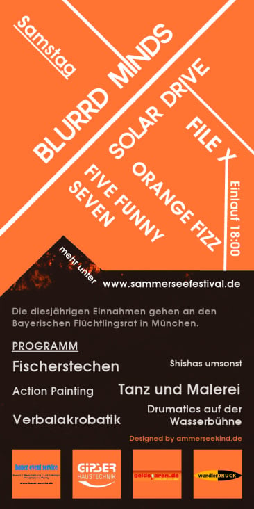 Flyer Din Lang – Rückseite