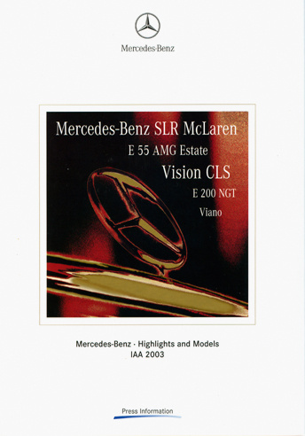 Mercedes Benz – Präsentations-Mappe