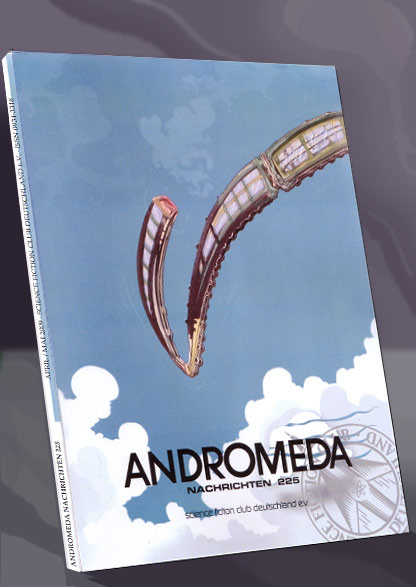 Cover für das Sci-fi Magazin „ANDROMEDA“