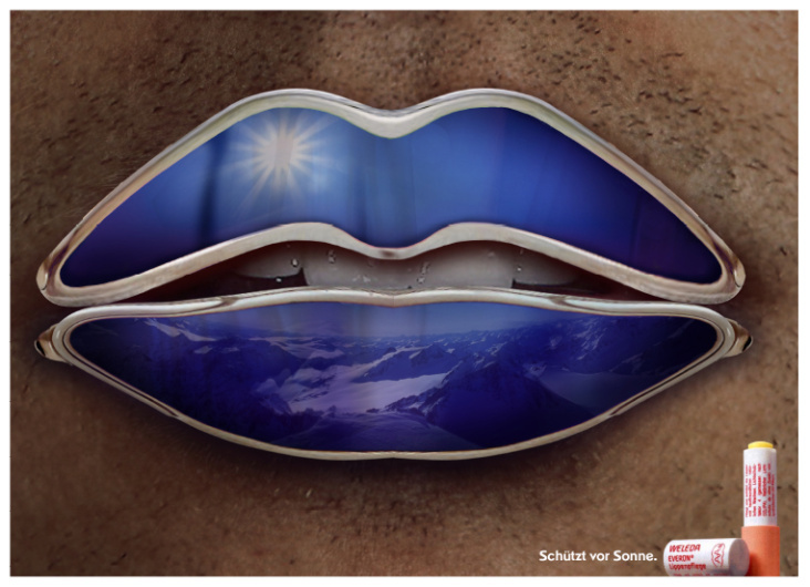 Weleda – Jung von Matt – Kampagne für einen Lippenpflegestift3