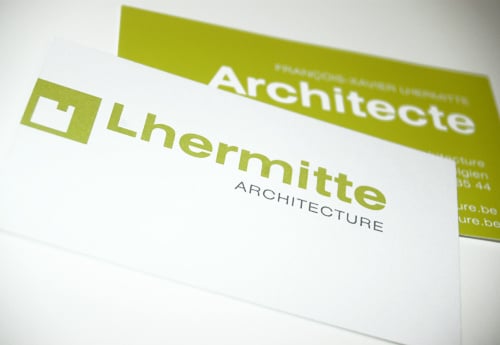 LHERMITTE Architecture Logodesign