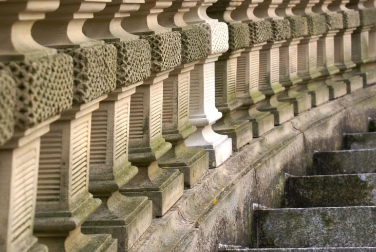 Treppe Schloss Solitude