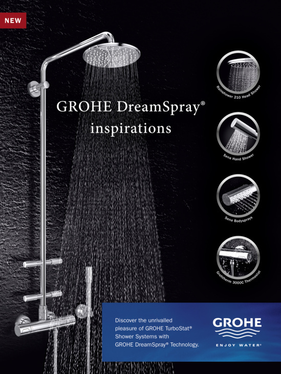 Poster Grohe Showersystem