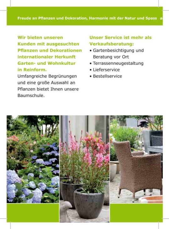 Pflanzenhof | Flyer