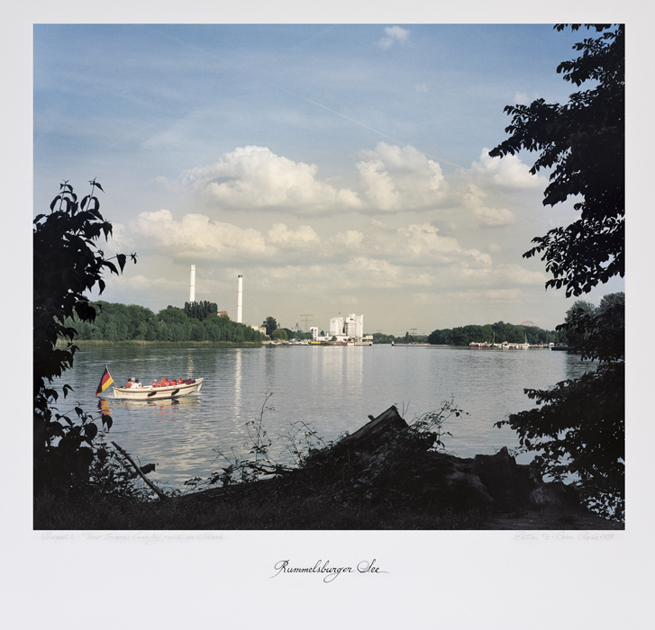 Prospect 1: View towards Industry; from the series Viewing Stations around Rummelsburger See, 2010