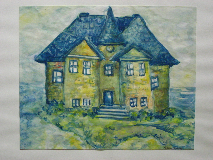 zauberhaus 1988 Aquarell