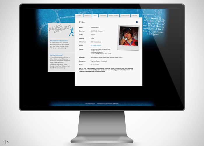 Webdesign – Julian Erhardt