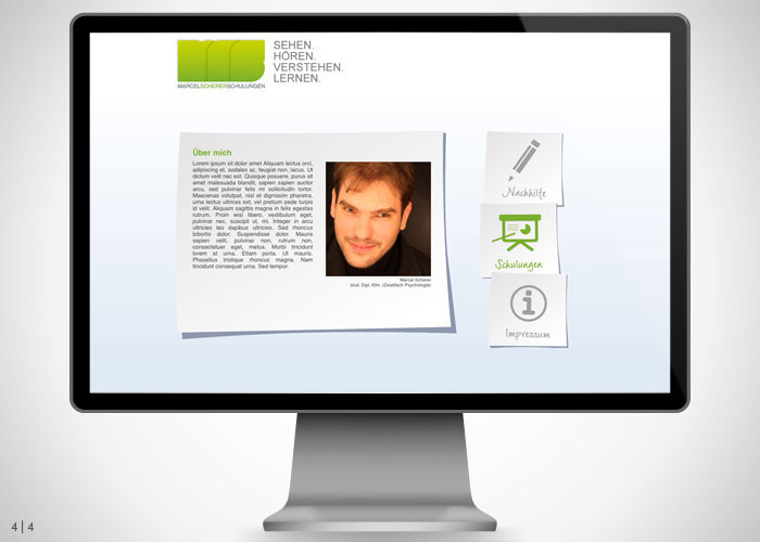 Webdesign – Marcel Scherer Schulungen