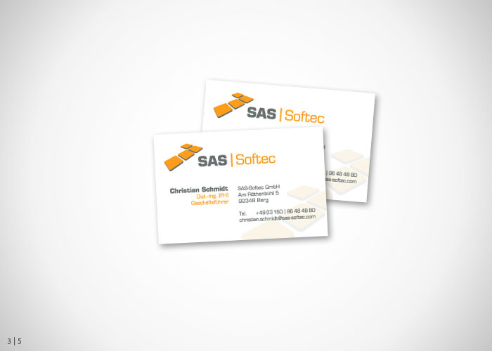 Corporate Design – SAS-Softec GmbH