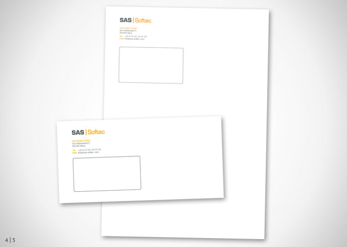 Corporate Design – SAS-Softec GmbH