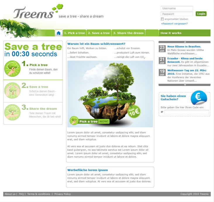 Treems | Startseite