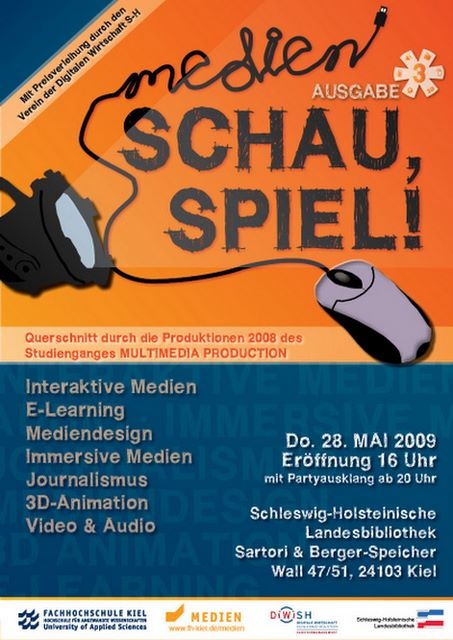 Poster für Studien-Werkschau