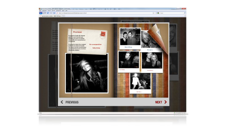 Fotobuch 1.1 Features / Preview & Flipbook  (Design und Realisierung)