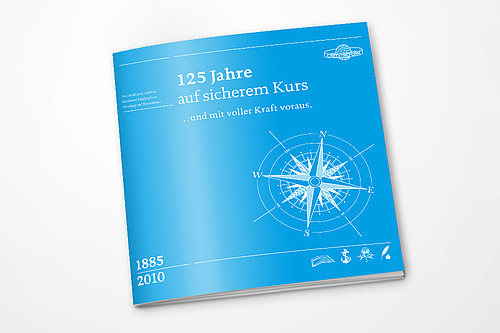 Creditreform – Festschrift „125 Jahre auf sicherem Kurs“