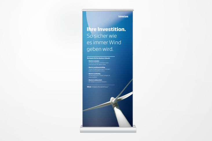 Vestas – Roll-Ups „Husum Wind 2010“