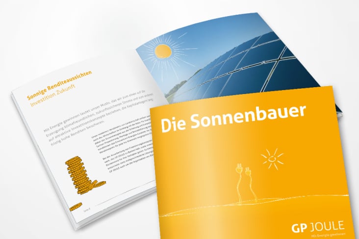 GP Joule – Broschüre „Die Sonnenbauer“