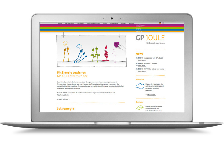 GP Joule – Homepage