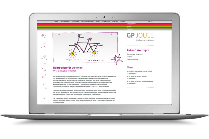 GP Joule – Homepage