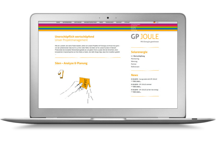 GP Joule – Homepage