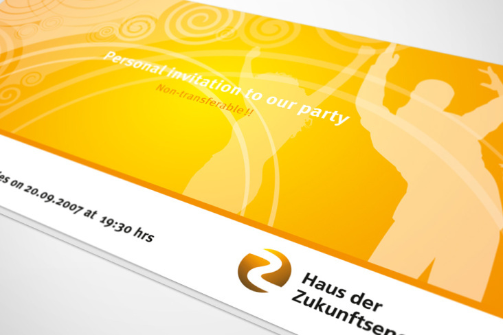 BGZ – Einladungskarte „Messeparty“