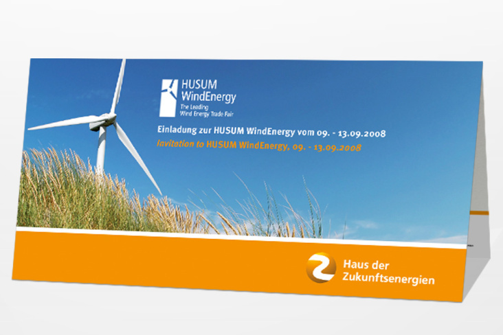 BGZ – Einladungskarte „Husum Wind“