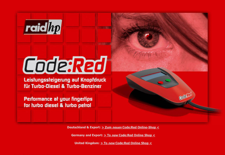 Webshop Code:Red Chiptuning