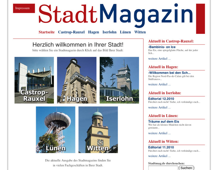 CMS Stadtmagazin Witten