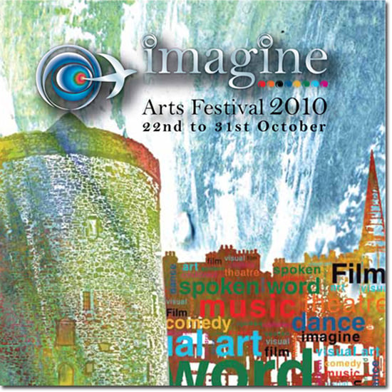 Cover for the Imagine Arts Festival Brochure