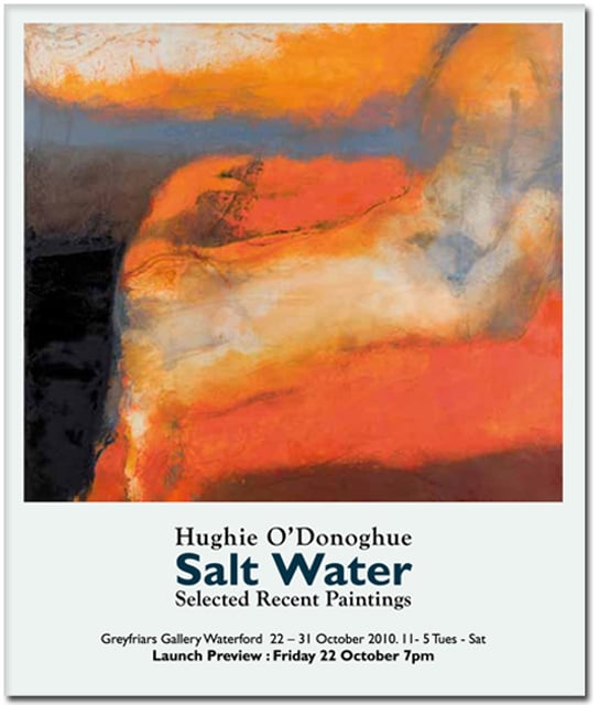 Hughie O’Donoghue Artist Exhibition Brochure Design