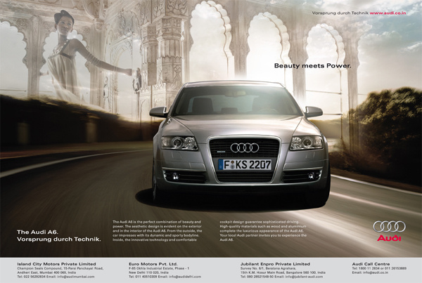 Audi India: Kampagne Audi A6