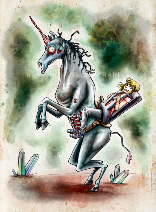 Attraktion „Zombie Unicorns From Outer Space“