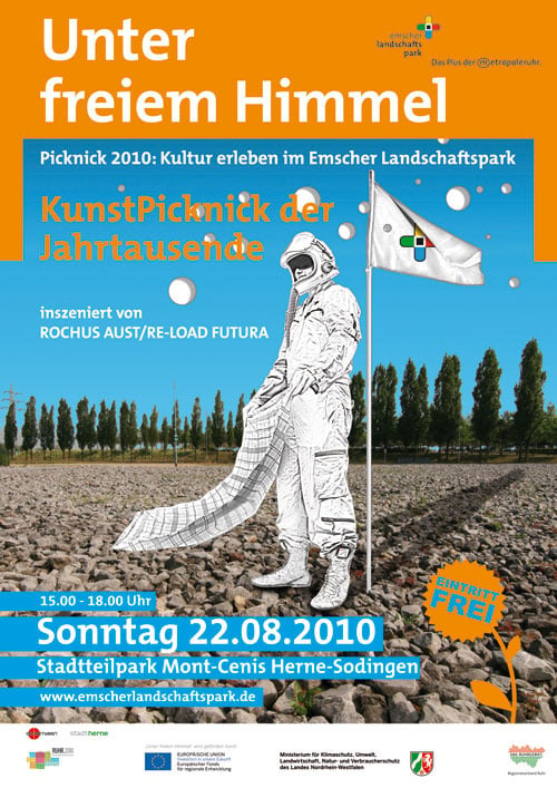 Plakat – KunstPicknick Herne